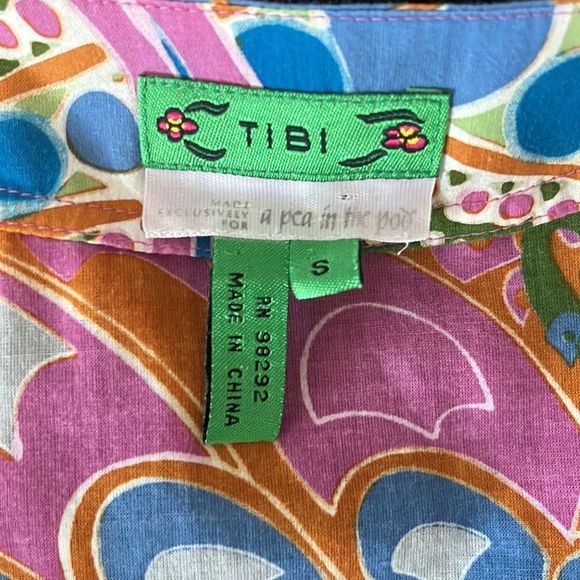 Tibi Multi Print with Beads Coverup - Picture 7 of 7